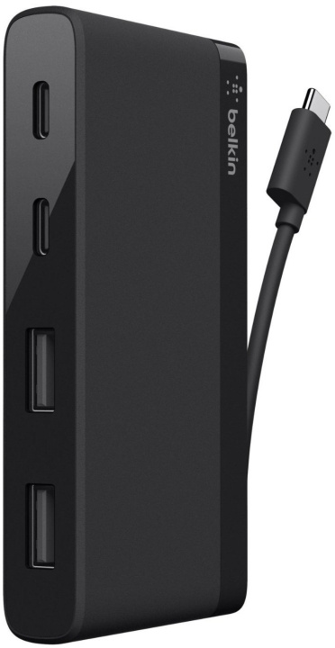 Belkin USB-C Mini-hub med 4 porter i gruppen Datautstyr / Datamaskin Tilbehør / USB-Hubs hos TP E-commerce Nordic AB (C44459)