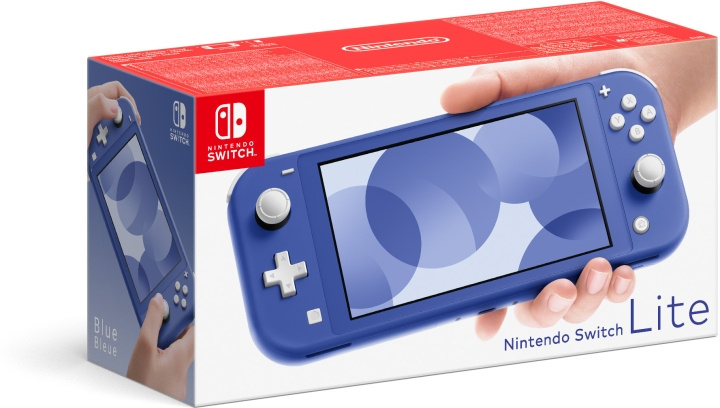 Nintendo Switch Lite spelkonsol, blå i gruppen Elektronikk / TV-spill & tilbehør / Nintendo Switch / Spillkonsoller hos TP E-commerce Nordic AB (C44496)