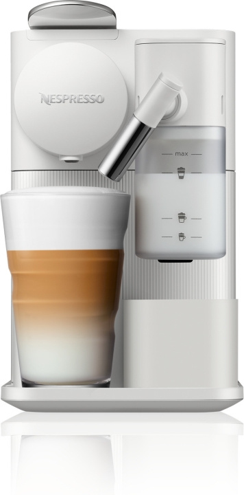 DeLonghi Nespresso Lattissima One Evo Kapselmaskin, Vit i gruppen HJEM, HUS OG HAGE / Husholdningsapparater / Kaffe og espresso / Kaffetraktere hos TP E-commerce Nordic AB (C44506)