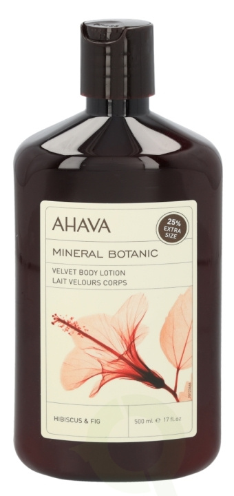 Ahava Mineral Botanic Body Lotion 500 ml Hibiscus & Fig / Velvet i gruppen HELSE OG SKJØNNHET / Hudpleie / Kroppspleie / Body lotion hos TP E-commerce Nordic AB (C44625)