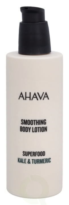 Ahava Smoothing Body Lotion Kale & Turmeric 250 ml i gruppen HELSE OG SKJØNNHET / Hudpleie / Kroppspleie / Body lotion hos TP E-commerce Nordic AB (C44627)