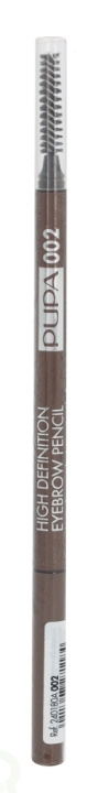 Pupa Milano Pupa High Definition Eyebrow Pencil 0.09 gr #002 Brown i gruppen HELSE OG SKJØNNHET / Makeup / Øyne og øyebryn / Øyenbrynspenn hos TP E-commerce Nordic AB (C44753)