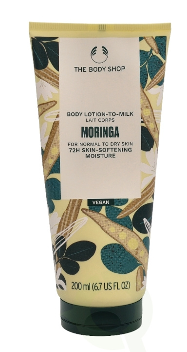 The Body Shop Body Lotion-To-Milk 200 ml Moringa i gruppen HELSE OG SKJØNNHET / Hudpleie / Kroppspleie / Body lotion hos TP E-commerce Nordic AB (C44802)