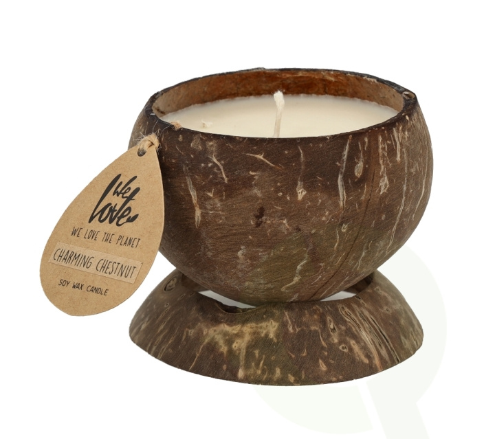 We Love The Planet Coconut Soywax Candle 200 gr Charming Chestnut i gruppen HELSE OG SKJØNNHET / Duft og parfyme / Andre dufter / Duftlys hos TP E-commerce Nordic AB (C44818)