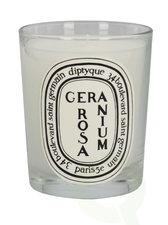 Diptyque Geranium Rosa Scented Candle 190 gr i gruppen HELSE OG SKJØNNHET / Duft og parfyme / Andre dufter / Duftlys hos TP E-commerce Nordic AB (C44856)