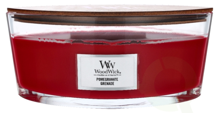 WoodWick Pomegranate Candle 453.6 gr i gruppen HELSE OG SKJØNNHET / Duft og parfyme / Andre dufter / Duftlys hos TP E-commerce Nordic AB (C44915)