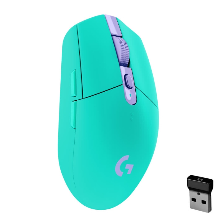 Logitech G305 LIGHTSPEED trådløs spillmus, Mint i gruppen Datautstyr / GAMING / Mus hos TP E-commerce Nordic AB (C44933)