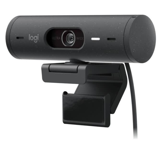 Logitech Brio 500, grafitt i gruppen Datautstyr / Datamaskin Tilbehør / Webkamera hos TP E-commerce Nordic AB (C44948)