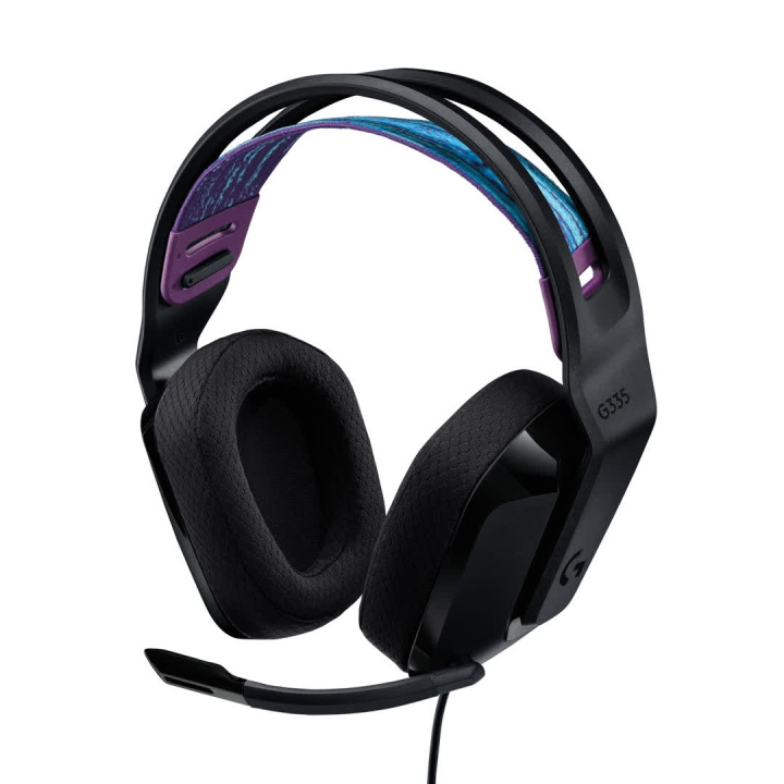 Logitech G335 kablet spillhodesett, svart i gruppen Datautstyr / GAMING / Headset hos TP E-commerce Nordic AB (C44961)