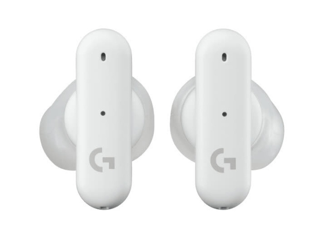 Logitech FITS True Wireless Gaming Earbuds, White i gruppen Datautstyr / GAMING / Gaming-tilbehør hos TP E-commerce Nordic AB (C44971)