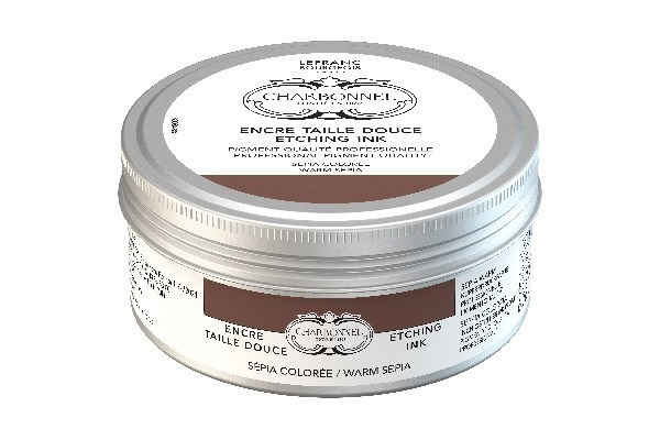 LB Charbonnel Intaglio Etching Ink 200Ml Warm Sepia 120 i gruppen SPORT, FRITID & HOBBY / Hobby / Male & Tegne / Kunstnerfarger / Printing inks hos TP E-commerce Nordic AB (C45077)