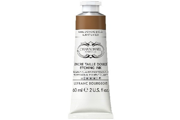 LB Charbonnel Charbo Ink 60Ml Burnt Umber 477 i gruppen SPORT, FRITID & HOBBY / Hobby / Male & Tegne / Kunstnerfarger / Printing inks hos TP E-commerce Nordic AB (C45115)