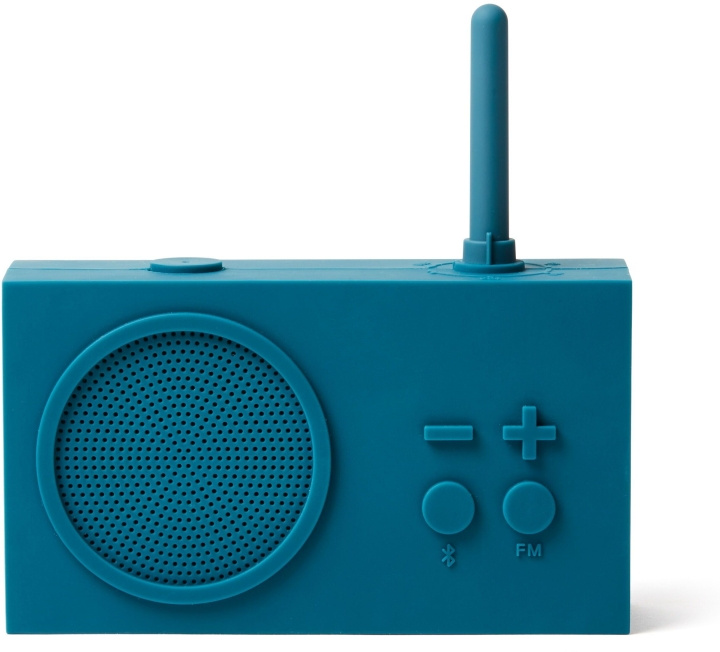 Lexon Tykho3 -FM-radio Bluetooth-yhteydellä, sininen i gruppen Elektronikk / Lyd & Bilde / Hjemmekino, HiFi og bærbar / Radio & Vekkerklokker / Radio hos TP E-commerce Nordic AB (C45192)