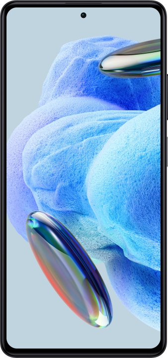 Xiaomi Redmi Note 12 Pro 5G-telefon, 128/6 GB, svart i gruppen SMARTTELEFON & NETTBRETT / Mobiltelefoner & smartphones hos TP E-commerce Nordic AB (C45320)