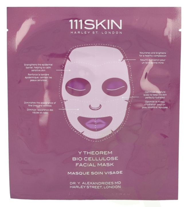 111Skin Y Theorem Bio Cellulose Facial Mask 23 ml i gruppen HELSE OG SKJØNNHET / Hudpleie / Ansikt / Masker hos TP E-commerce Nordic AB (C45726)