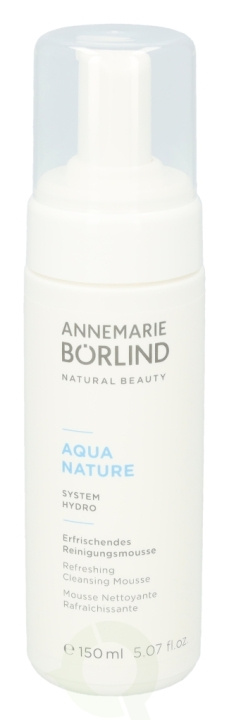 Annemarie Borlind Aquanature Refreshing Cleansing Mousse 150 ml i gruppen HELSE OG SKJØNNHET / Hudpleie / Ansikt / Rengjøring hos TP E-commerce Nordic AB (C45778)