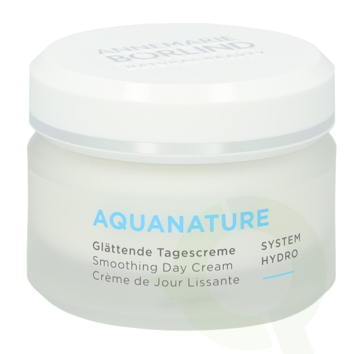 Annemarie Borlind Aquanature Smoothing Day Cream Jar 50 ml i gruppen HELSE OG SKJØNNHET / Hudpleie / Ansikt / Dagkrem hos TP E-commerce Nordic AB (C45781)