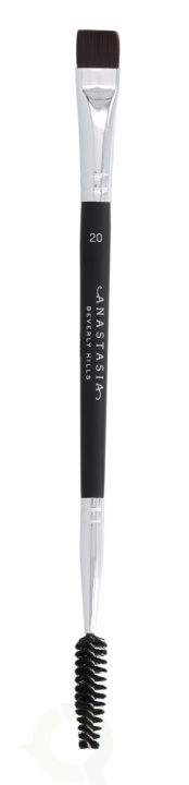 Anastasia Beverly Hills Dobbeltsidig flat detaljbørste 1 stk #20 i gruppen HELSE OG SKJØNNHET / Makeup / Verktøy og sminkesett / Børster og pensler hos TP E-commerce Nordic AB (C45978)