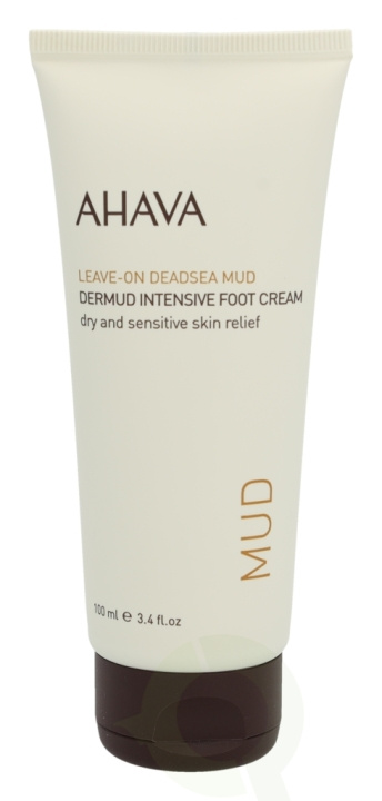 Ahava Deadsea Mud Dermud Intensive Foot Cream 100 ml i gruppen HELSE OG SKJØNNHET / Manikyr/pedikyr / Fotpleie hos TP E-commerce Nordic AB (C46005)