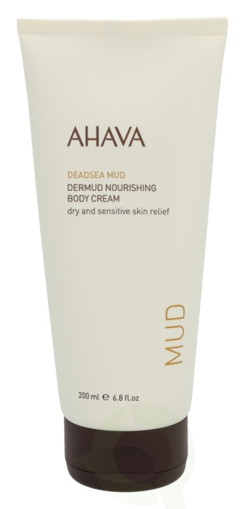 Ahava Deadsea Mud Dermud Nourishing Body Cream 200 ml Dry And Sensitive Skin Relief i gruppen HELSE OG SKJØNNHET / Hudpleie / Kroppspleie / Body lotion hos TP E-commerce Nordic AB (C46007)