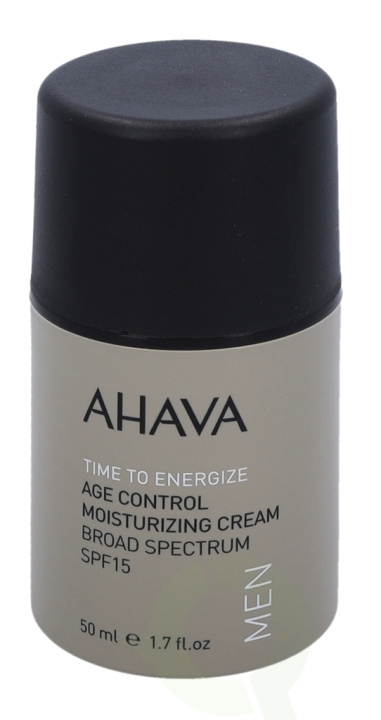 Ahava Men T.T.E. Age Control Moisturizing Cream SPF15 50 ml i gruppen HELSE OG SKJØNNHET / Hudpleie / Ansikt / Dagkrem hos TP E-commerce Nordic AB (C46035)