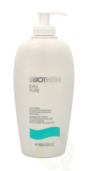 Biotherm Eau Pure Vivifying Perfumed Body Milk 400 ml Hydratas - Refreshes - Tones i gruppen HELSE OG SKJØNNHET / Hudpleie / Kroppspleie / Body lotion hos TP E-commerce Nordic AB (C46144)