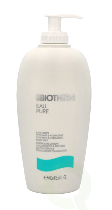 Biotherm Eau Pure Vivifying Perfumed Body Milk 400 ml Hydratas - Refreshes - Tones i gruppen HELSE OG SKJØNNHET / Hudpleie / Kroppspleie / Body lotion hos TP E-commerce Nordic AB (C46144)