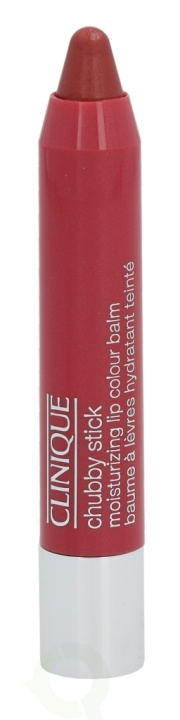 Clinique Chubby Stick Moisturizing Lip Colour Balm 3 gr #07 Super Strawberry i gruppen HELSE OG SKJØNNHET / Makeup / Lepper / Leppestift hos TP E-commerce Nordic AB (C46260)