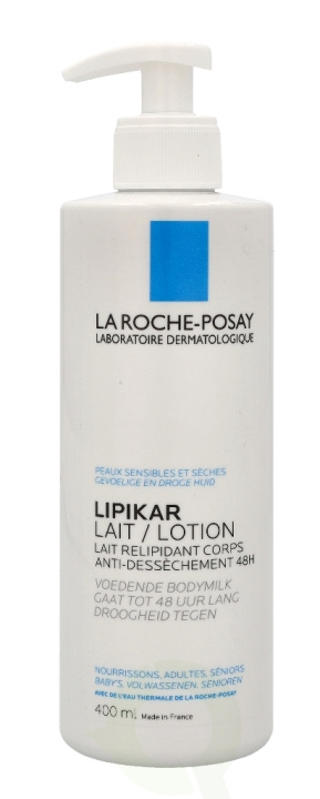 La Roche-Posay La Roche Lipikar Innovation 48HR Replenishing Body Milk 400 ml i gruppen HELSE OG SKJØNNHET / Hudpleie / Kroppspleie / Body lotion hos TP E-commerce Nordic AB (C46452)