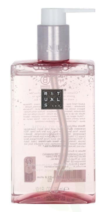 Rituals Sakura Blossoming Hand Wash 300 ml Rice Milk & Cherry Blossom i gruppen HELSE OG SKJØNNHET / Hudpleie / Kroppspleie / Duftsåpe hos TP E-commerce Nordic AB (C46455)