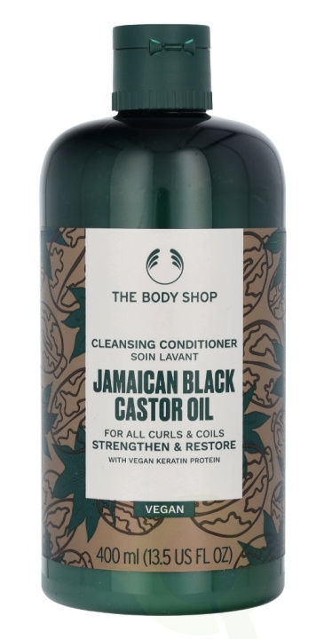 The Body Shop Rensende balsam 400 ml Jamaican Black Castor Oil i gruppen HELSE OG SKJØNNHET / Hår & styling / Hårpleie / Balsam hos TP E-commerce Nordic AB (C46487)