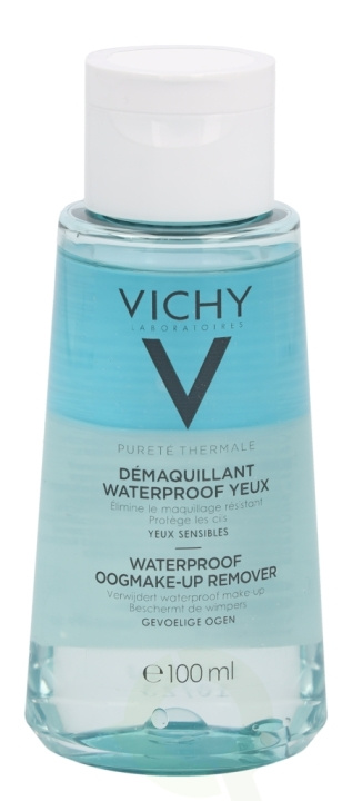 Vichy Purete Thermale Waterprf Eye Make-Up Remover 100 ml For Sensitive Eyes i gruppen HELSE OG SKJØNNHET / Makeup / Sminkefjerner hos TP E-commerce Nordic AB (C46492)
