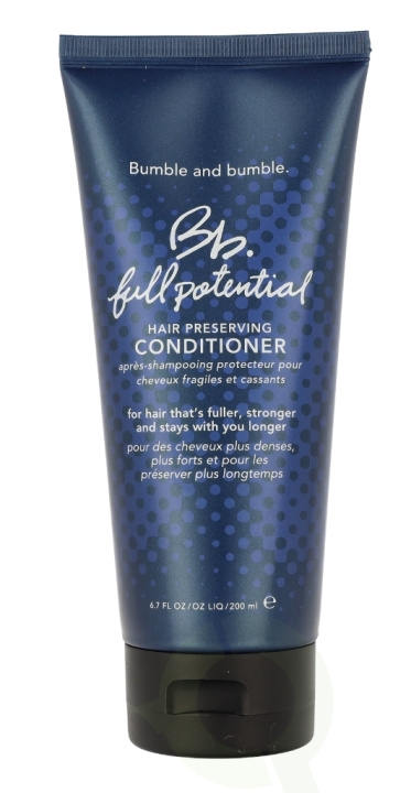 Bumble and Bumble Bumble & Bumble Hair Preserving Conditioner 200 ml Full Potential i gruppen HELSE OG SKJØNNHET / Hår & styling / Hårpleie / Balsam hos TP E-commerce Nordic AB (C46605)