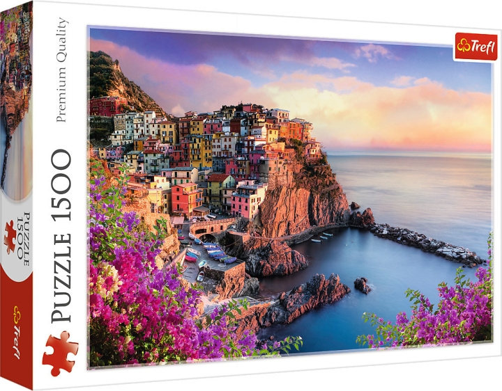Trefl Manarola puslespill, 1500 brikker i gruppen SPORT, FRITID & HOBBY / Hobby / Puslespill hos TP E-commerce Nordic AB (C46775)