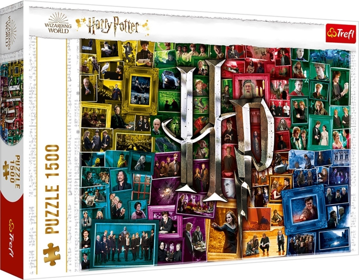 Trefl Harry Potter-puslespill, 1500 brikker i gruppen SPORT, FRITID & HOBBY / Hobby / Puslespill hos TP E-commerce Nordic AB (C46802)