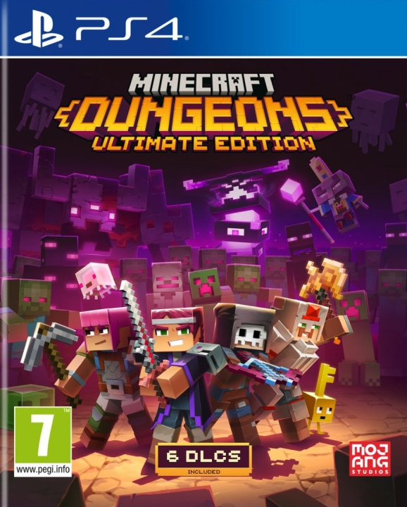 Minecraft: Dungeons - Ultimate Edition spill, PS4 i gruppen Elektronikk / TV-spill & tilbehør / Sony PlayStation 4 / Spill hos TP E-commerce Nordic AB (C46809)