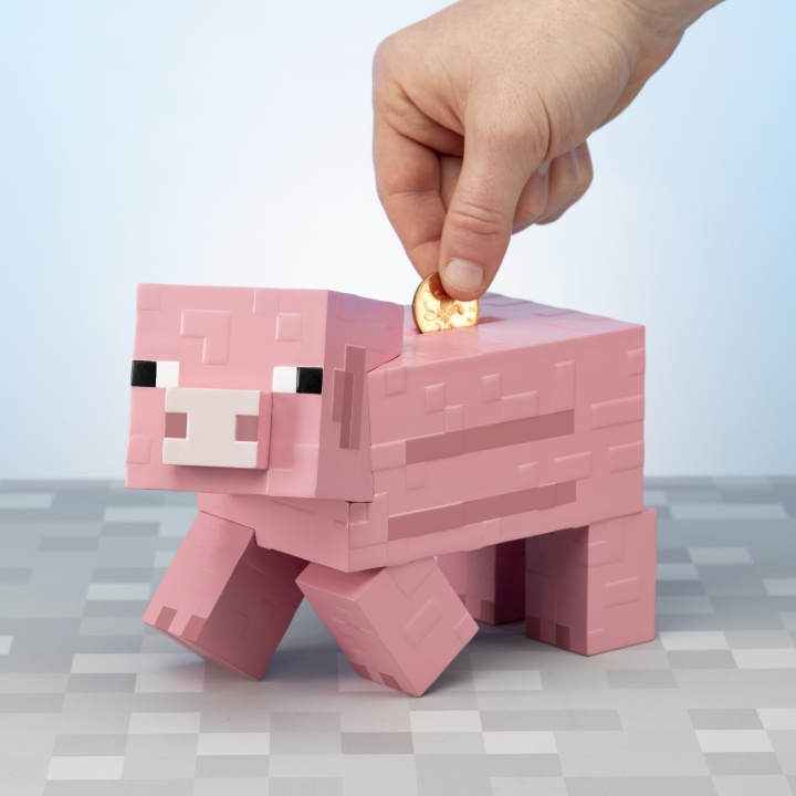 Paladone Minecraft sparegris sparegris Gris i gruppen Elektronikk / TV-spill & tilbehør / Andre spill hos TP E-commerce Nordic AB (C46940)