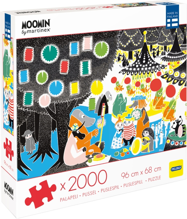 Mumin puslespill, 2000 brikker i gruppen SPORT, FRITID & HOBBY / Hobby / Puslespill hos TP E-commerce Nordic AB (C46981)