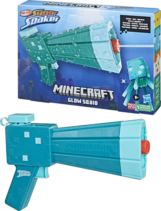 Nerf Minecraft Glow Squid vannpistol i gruppen LEKER, BARN OG BABY / Leker / Leksaker hos TP E-commerce Nordic AB (C46991)