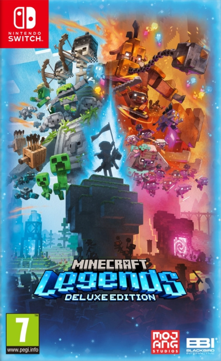 Minecraft Legends - Deluxe Edition Spill, Switch i gruppen Elektronikk / TV-spill & tilbehør / Nintendo Switch / Spel hos TP E-commerce Nordic AB (C46992)