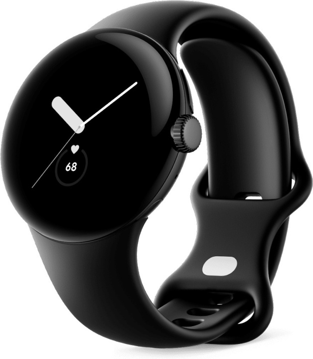 Google Pixel Watch WiFi -älykello, Matte Black / Obsidian i gruppen SPORT, FRITID & HOBBY / Smartwatch og Aktivitetsmålere / Smartwatches hos TP E-commerce Nordic AB (C46994)