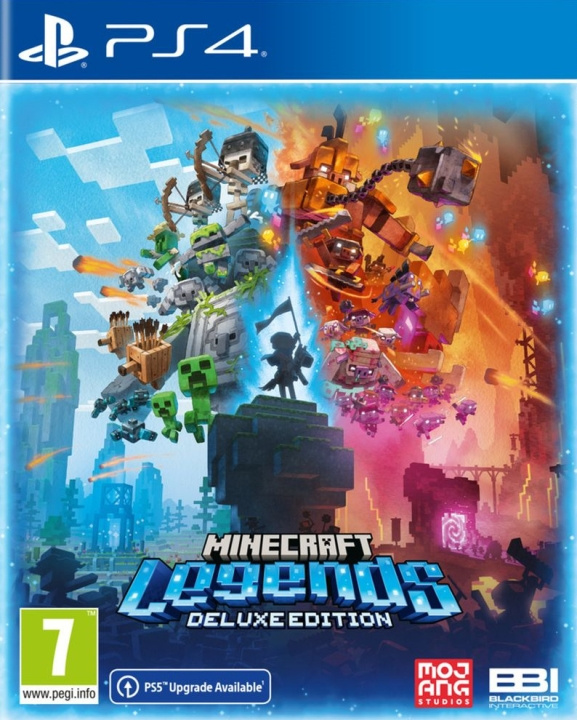 Minecraft Legends - Deluxe Edition-spel, PS4 i gruppen Elektronikk / TV-spill & tilbehør / Sony PlayStation 4 hos TP E-commerce Nordic AB (C46997)