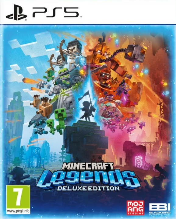 Minecraft Legends - Deluxe Edition-spel, PS5 i gruppen Elektronikk / TV-spill & tilbehør / Sony PlayStation 5 hos TP E-commerce Nordic AB (C46998)
