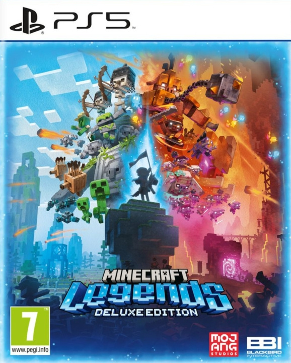 Minecraft Legends - Deluxe Edition-spill, PS5 i gruppen Elektronikk / TV-spill & tilbehør / Sony PlayStation 5 / Spill hos TP E-commerce Nordic AB (C46998)
