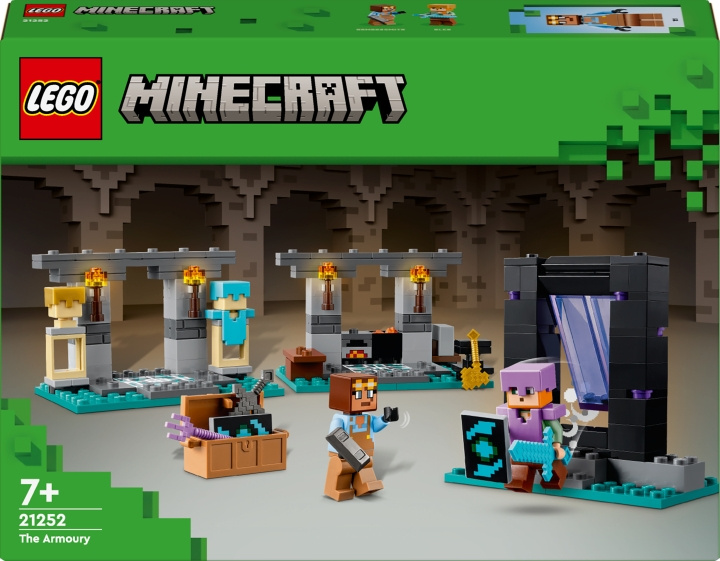 LEGO Minecraft 21252 - Armory i gruppen LEKER, BARN OG BABY / Leker / Byggeleker / Lego hos TP E-commerce Nordic AB (C47030)