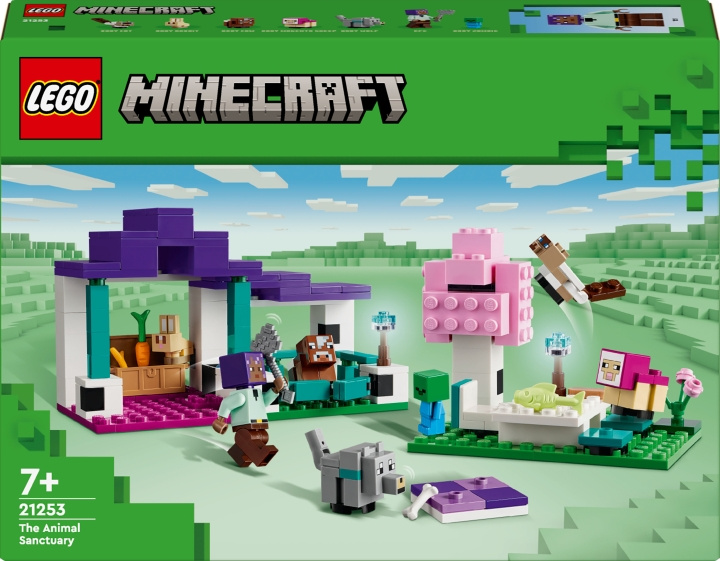 Lego Minecraft 21253 - Dyrenes fristed i gruppen LEKER, BARN OG BABY / Leker / Byggeleker / Lego hos TP E-commerce Nordic AB (C47031)