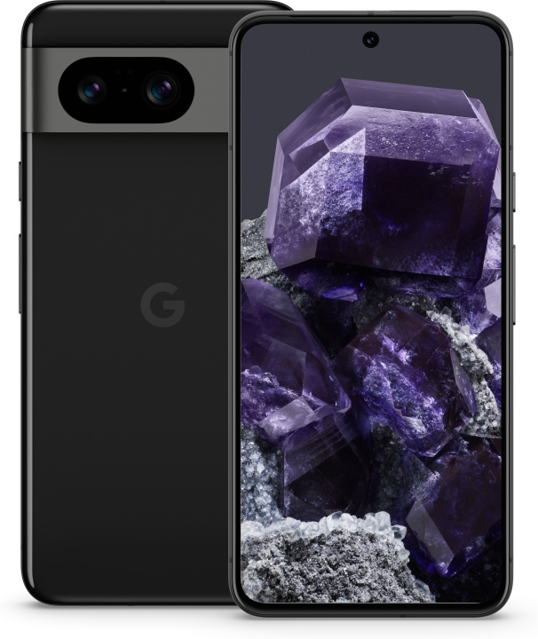 Google Pixel 8 5G -puhelin, 128/8 Gt, Obsidian i gruppen SMARTTELEFON & NETTBRETT / Mobiltelefoner & smartphones hos TP E-commerce Nordic AB (C47032)