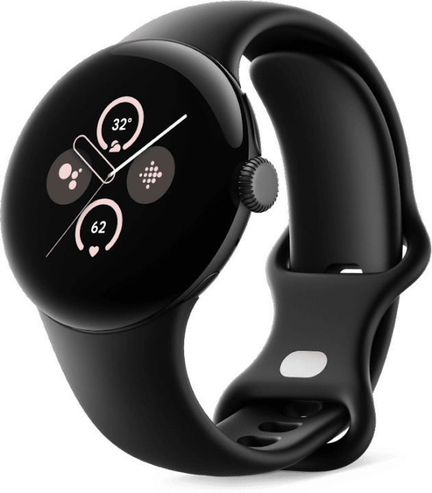 Google Pixel Watch 2 LTE smartklokke, Obsidian i gruppen SPORT, FRITID & HOBBY / Smartwatch og Aktivitetsmålere / Smartwatches hos TP E-commerce Nordic AB (C47047)