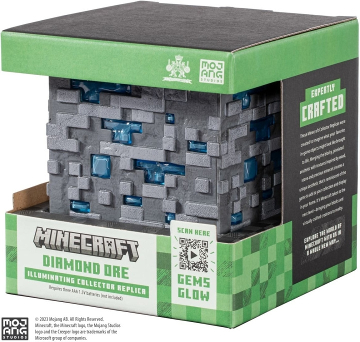 Noble Collection - Minecraft Illuminating Diamond light i gruppen Elektronikk / TV-spill & tilbehør / Andre spill hos TP E-commerce Nordic AB (C47054)