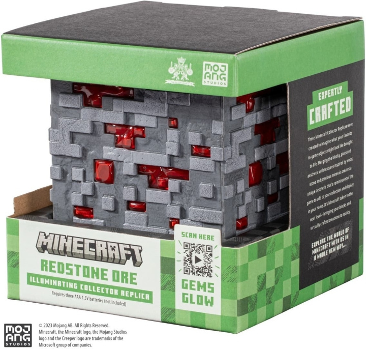 Noble Collection - Minecraft Illuminating Redstone Light i gruppen Elektronikk / TV-spill & tilbehør / Andre spill hos TP E-commerce Nordic AB (C47055)